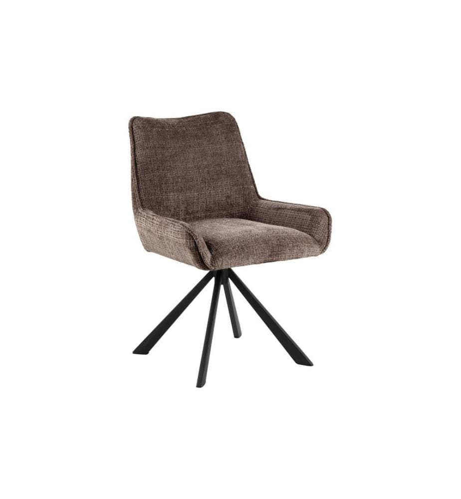AC Design - Stuhl Eddie 2 Stück, Braun