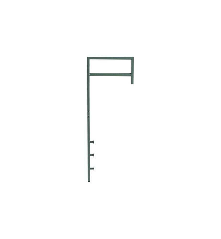 House Nordic - Wandgarderobe Trento 30 x 3 x 82 cm, Grün
