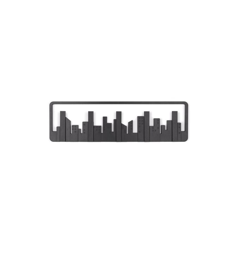 UMBRA - Wandgarderobe Skyline 50 cm, Schwarz