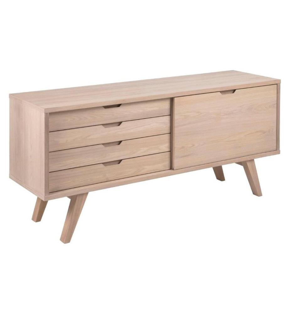 AC Design - Sideboard A-Line 160 x 45 x 72 cm, Hellbraun