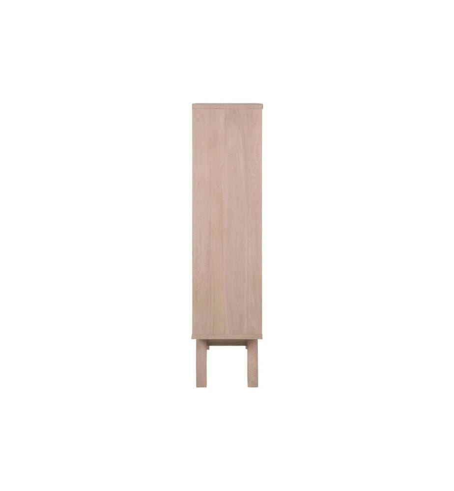 AC Design - Vitrine A-Line Marron clair 72 x 36 x 145 cm