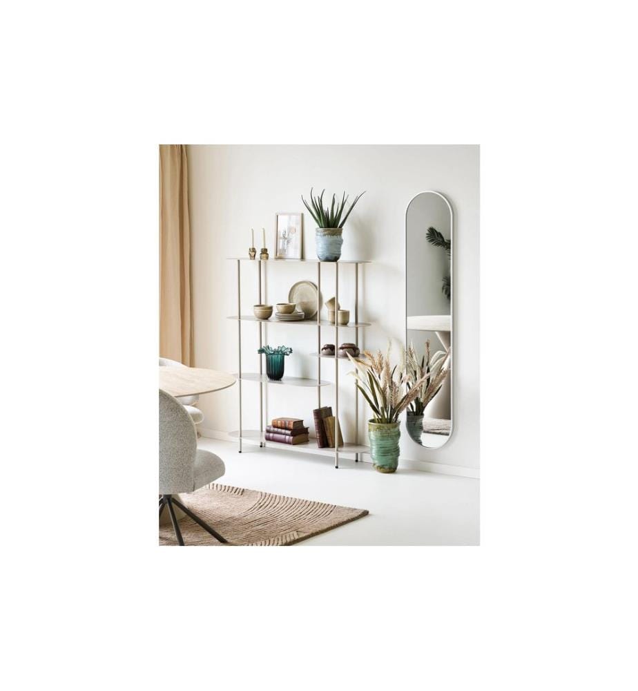 House Nordic - Regal Rieti, 31 x 118 x 139 cm, Sand
