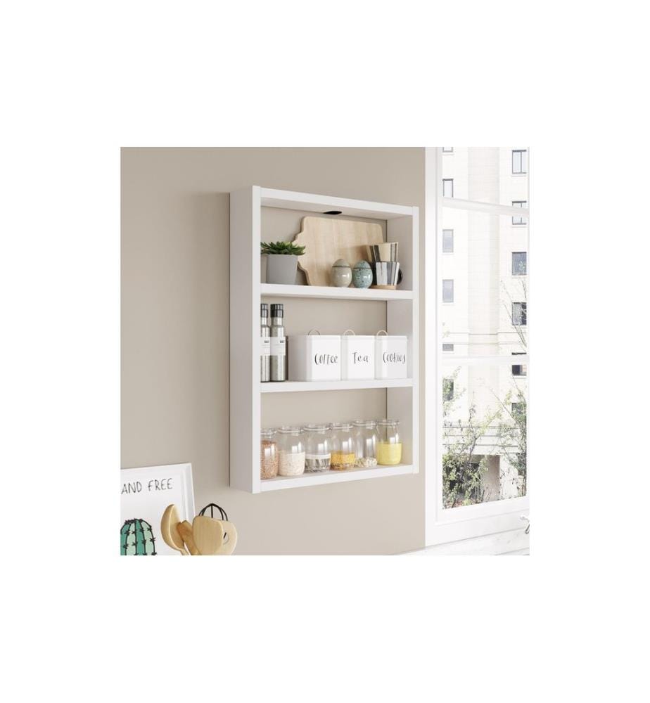 Woody Fashion - Wandregal Pr1 White
