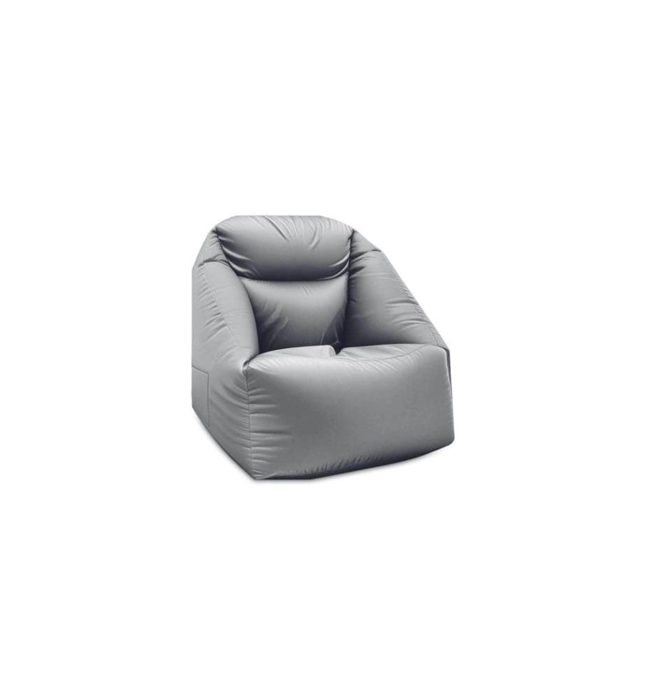 Lumaland - Sitzsack AIR-Sessel In-& Outdoor Polyester (PES), Grau