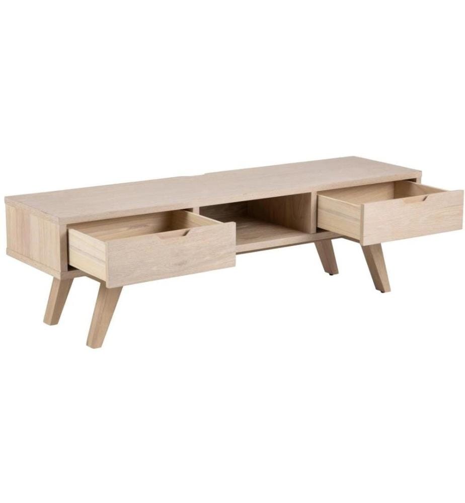 AC Design - TV-Möbel A-Line Eiche 150 cm Weiss