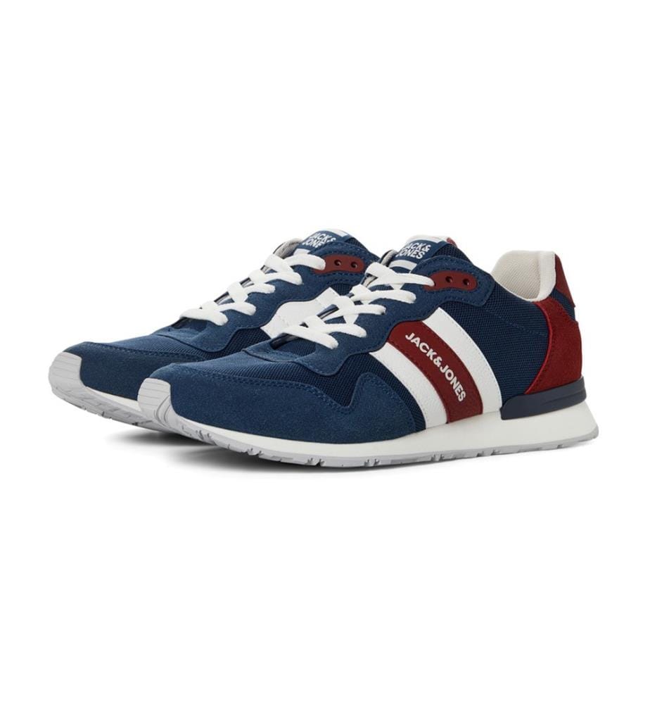 Baskets Tellar - Bleu et Rouge