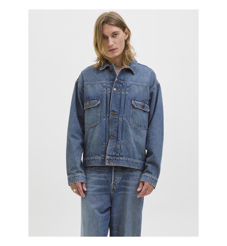 Jeansjacke - Blauer Jeansstoff Sdl Jj 2452