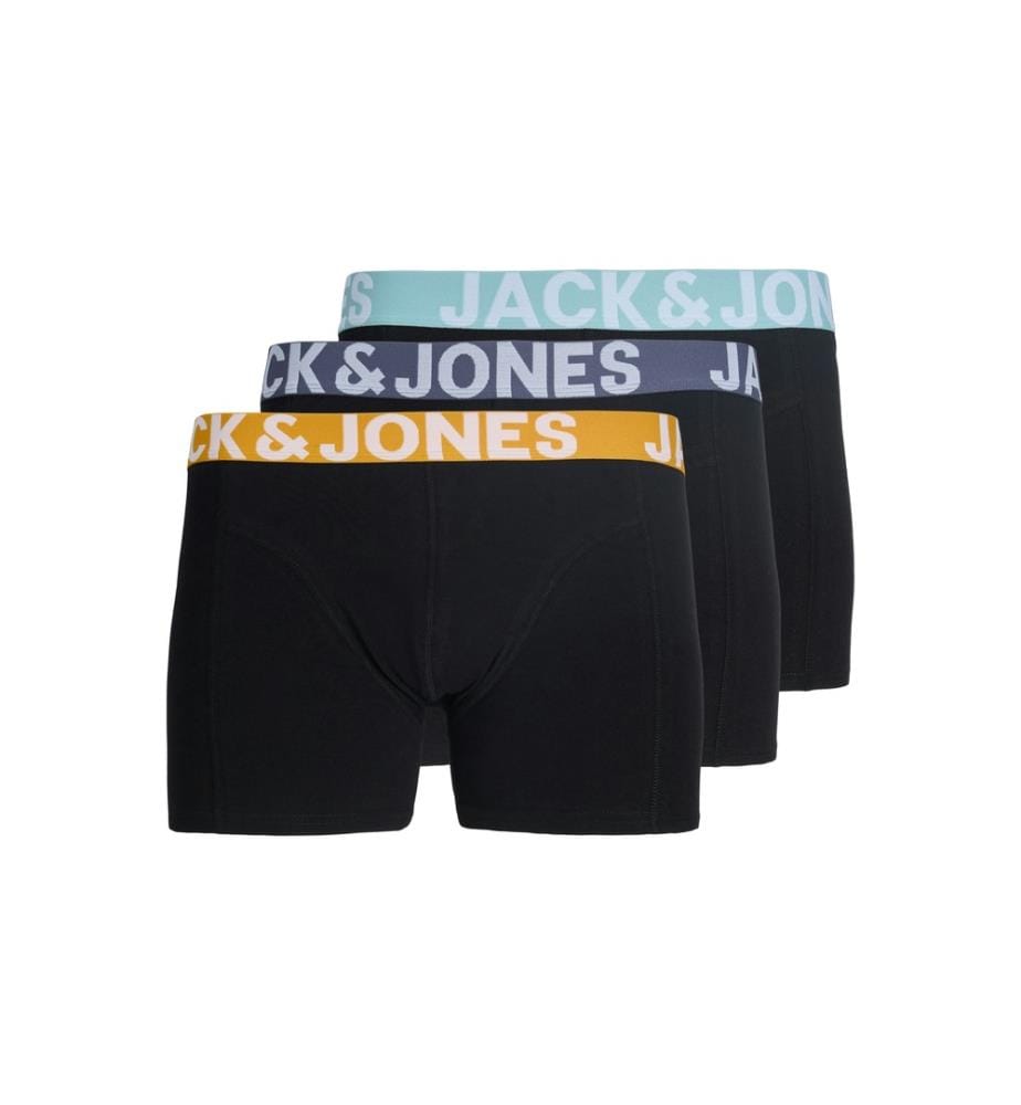 Set di 3 boxer - Nero e 3 colori