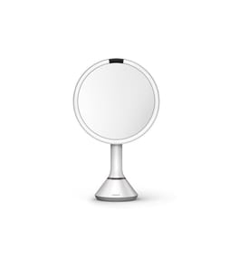 SIMPLEHUMAN - Miroir cosmétique avec capteur Touch Control Blanc