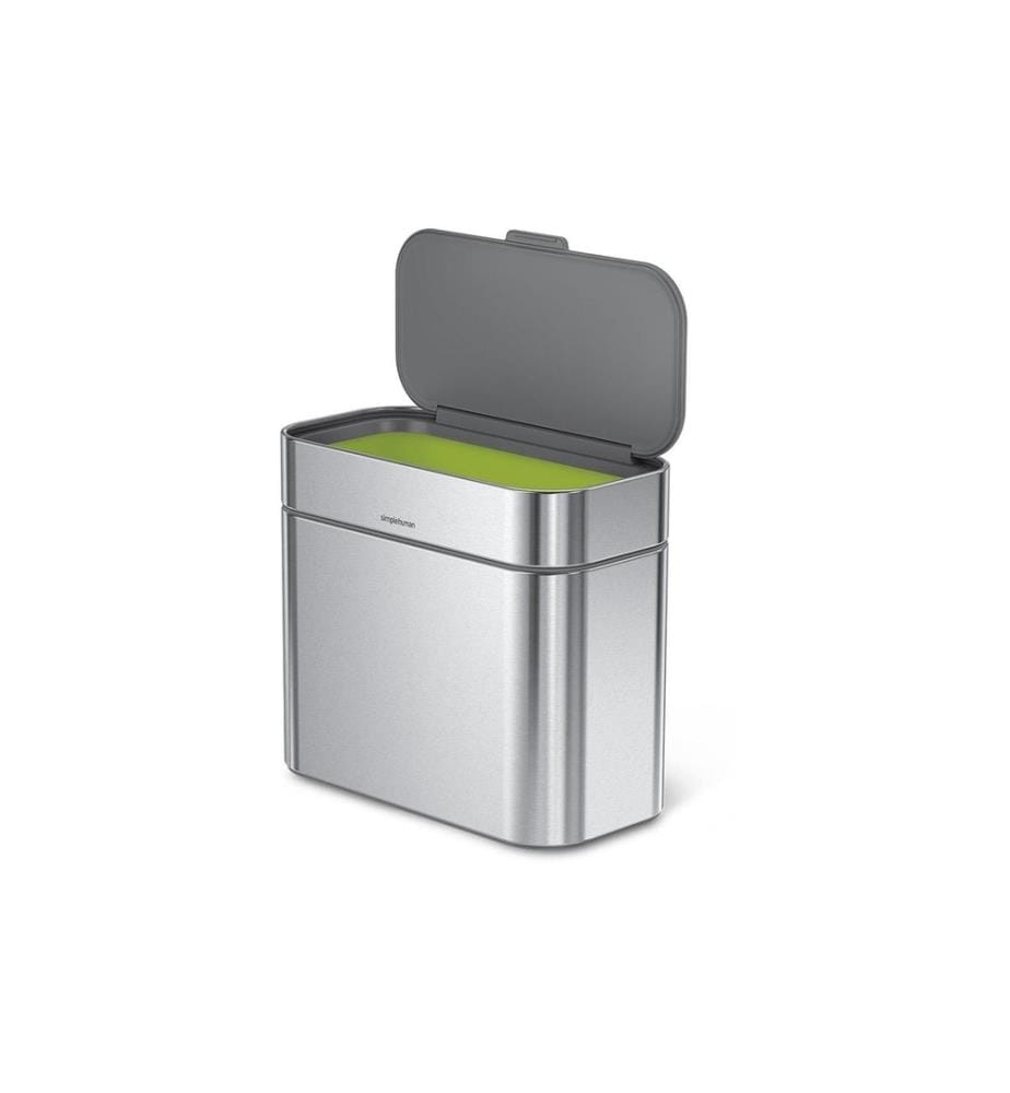 SIMPLEHUMAN - Komposteimer Caddy 4 l, Silber