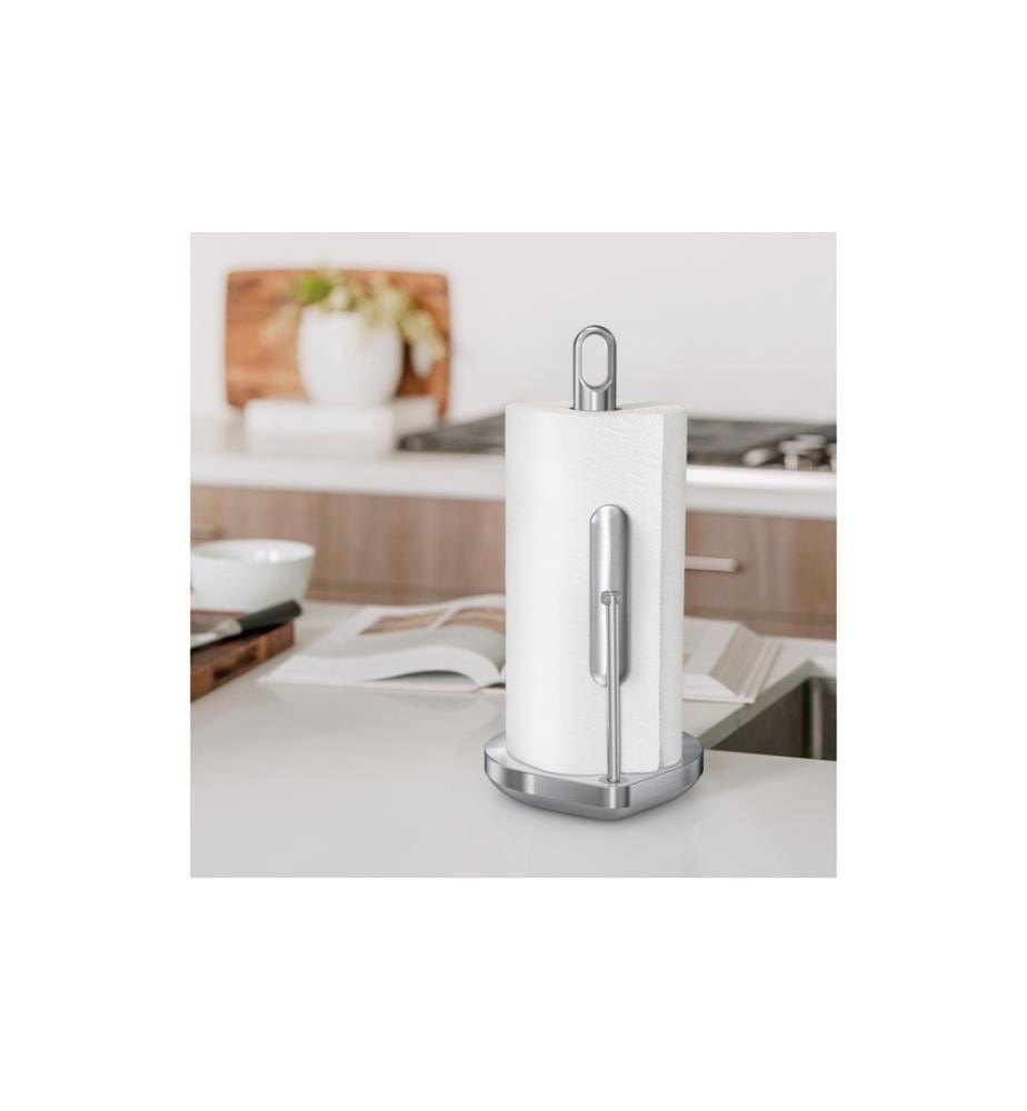 SIMPLEHUMAN - Küchenrollenhalter Silber