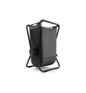 SIMPLEHUMAN - Corbeille à linge Single 150 l, gris / noir