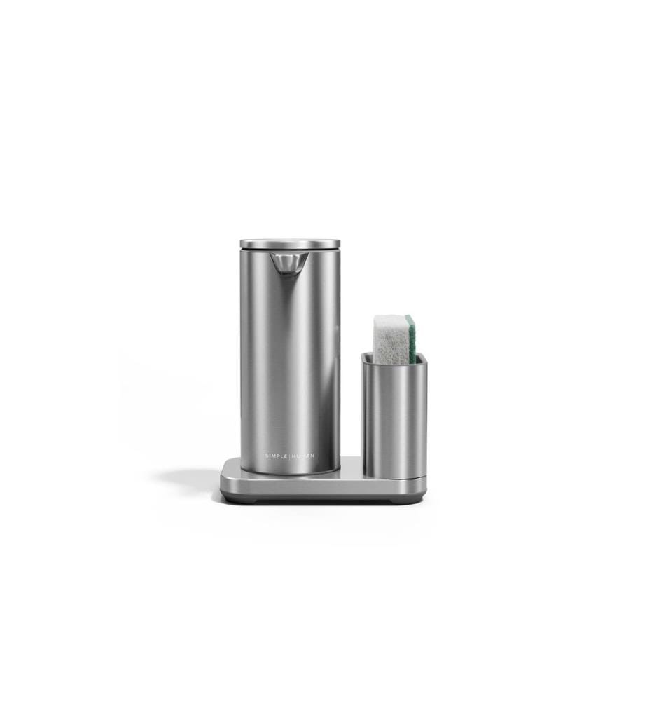 SIMPLEHUMAN - Sensorspender mit Caddy 216 ml, Silber