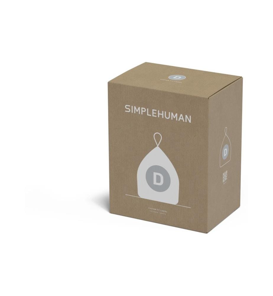 SIMPLEHUMAN - Müllbeutel Code D, 20 l, 100 Stück
