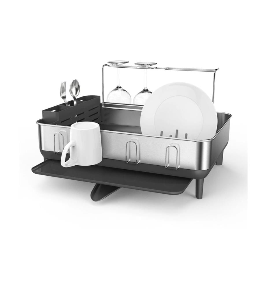 SIMPLEHUMAN - Abtropfgestell Silber