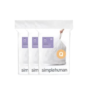 Simplehuman Müllbeutel Code Q, 50 l, 60 Stück