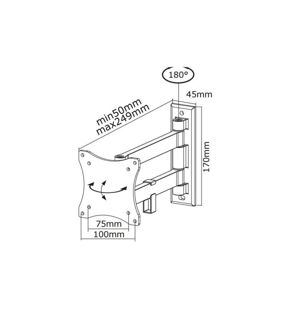 NEOMOUNTS - Wandhalterung FPMA-W820 Silber