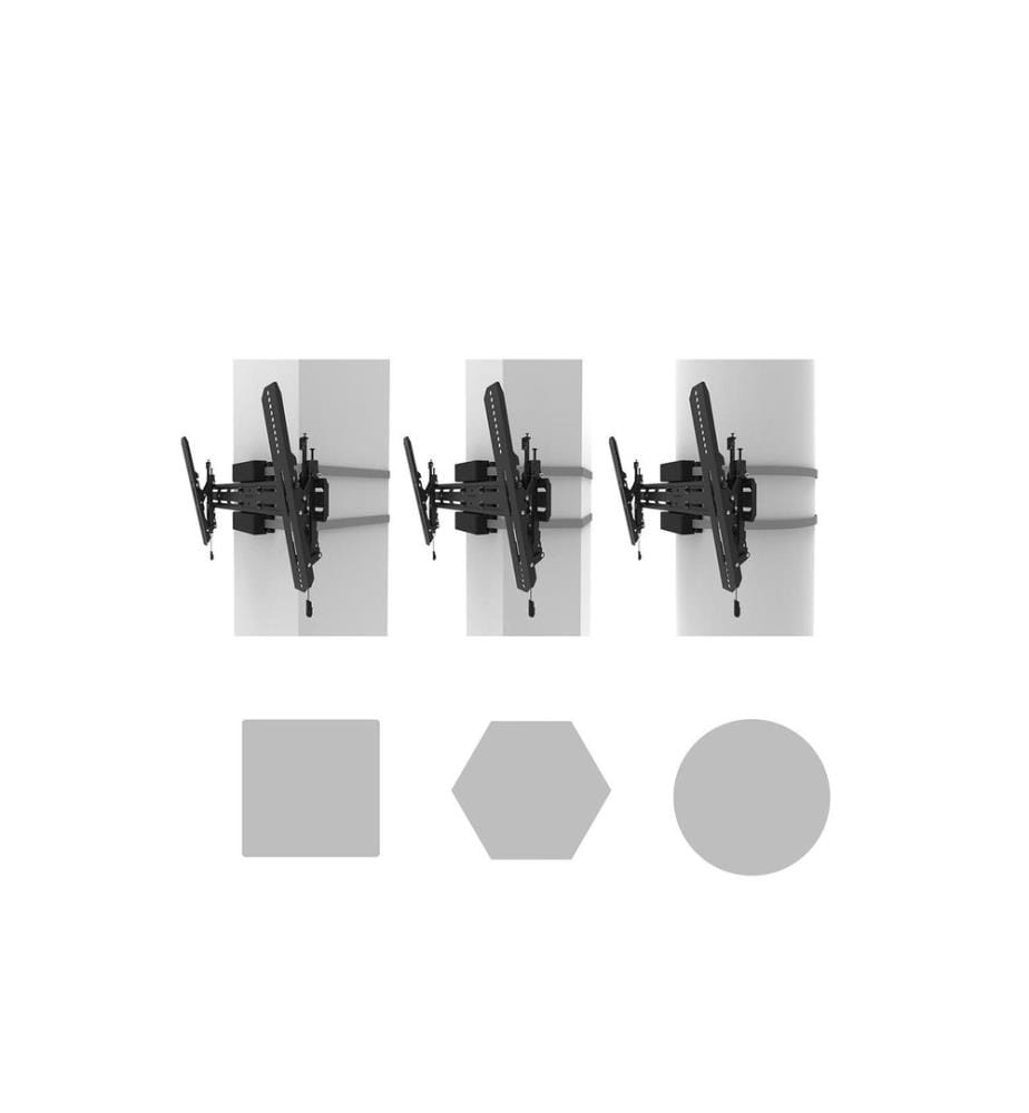 NEOMOUNTS - Säulenhalterung WL35S-910BL16 Schwarz