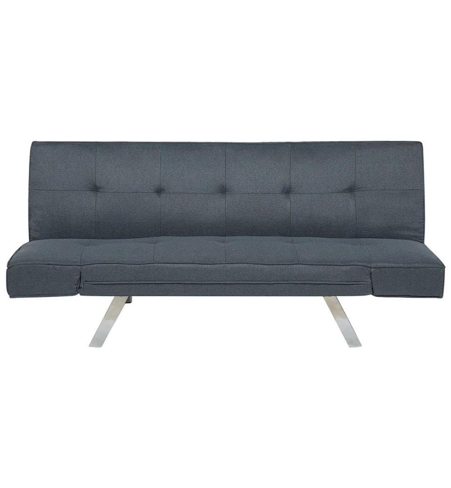 Schlafsofa 3-Sitzer BRISTOL Stoff Dunkelblau