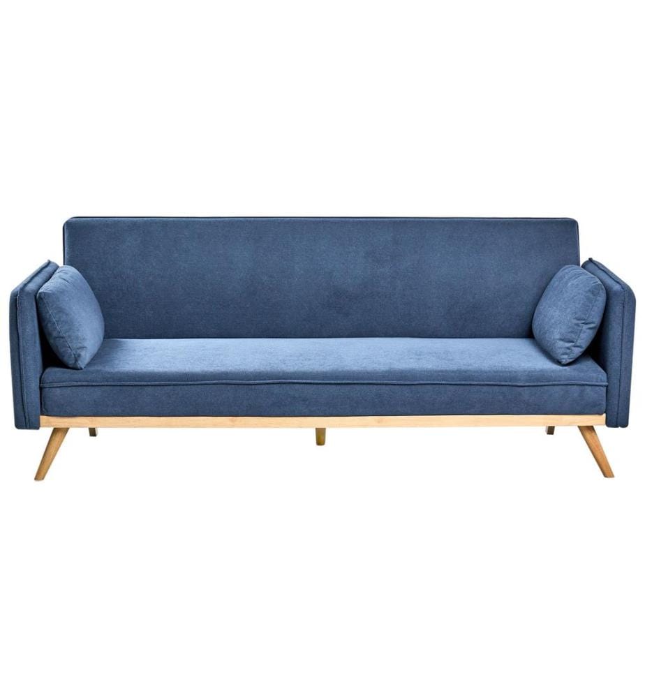 Schlafsofa ASAA Stoff Blau