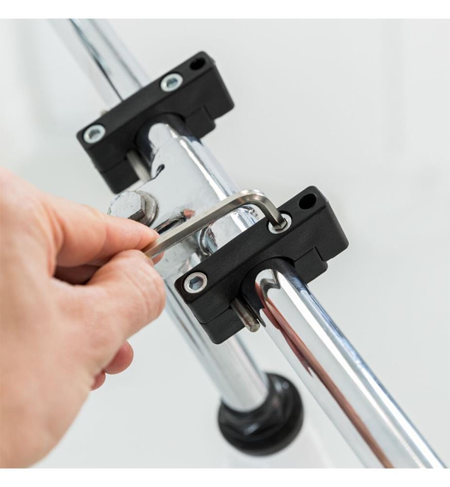 Support pour panier de vélo avant - Noir