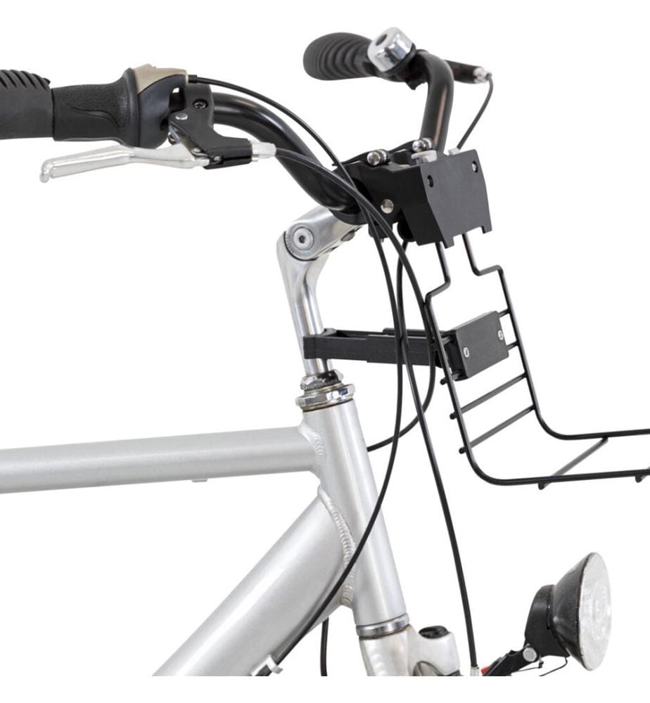 Support pour panier avant de vélo - Noir