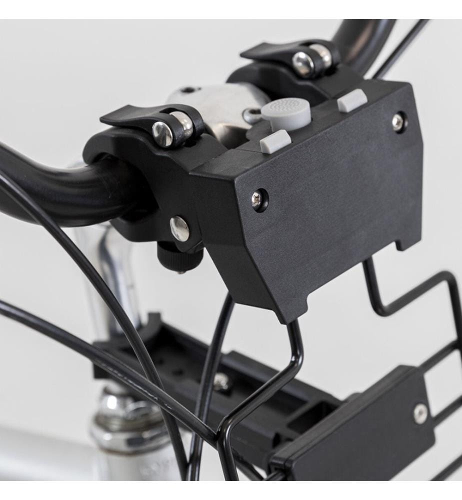 Support pour panier avant de vélo - Noir