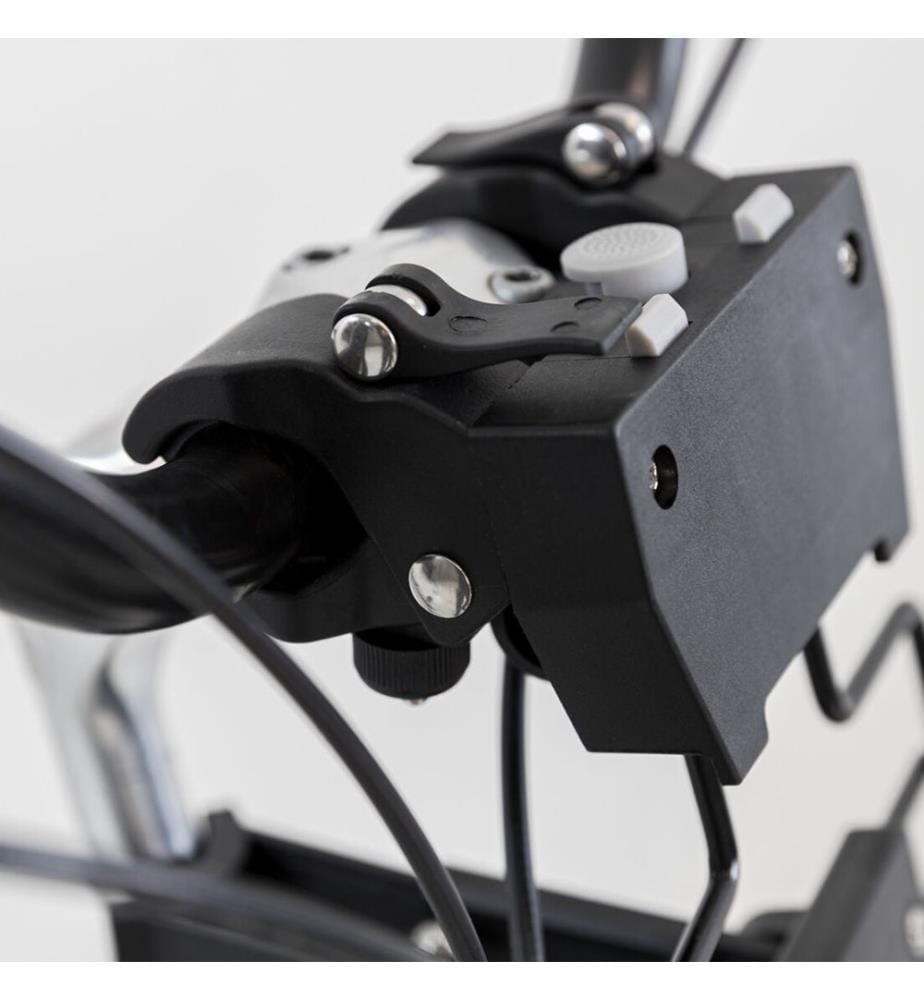 Support pour panier avant de vélo - Noir