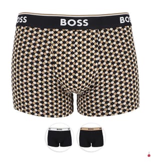 Power Design Trunk Boxershorts 3er-Pack - Schwarz
