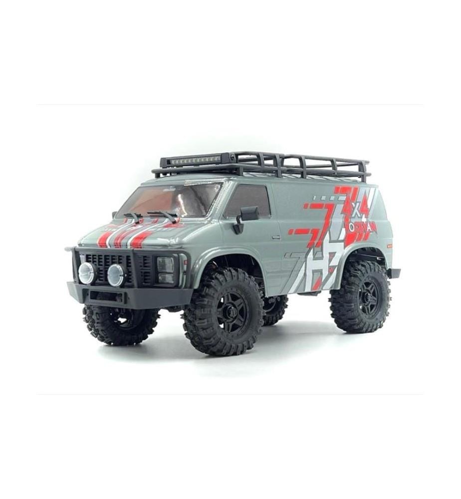 ABSIMA - Crawler CR18P EVO-V2 Rock Van grey, 4WD, RTR, 1:18