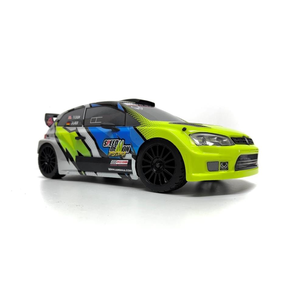 ABSIMA - Rally Car Speed Demon blanc, 4WD, RTR, 1:12