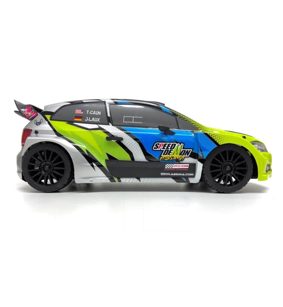 ABSIMA - Rally Car Speed Demon blanc, 4WD, RTR, 1:12
