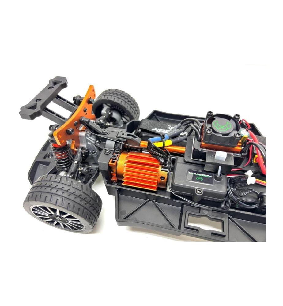 ABSIMA - Rally Car Speed Demon blanc, 4WD, RTR, 1:12