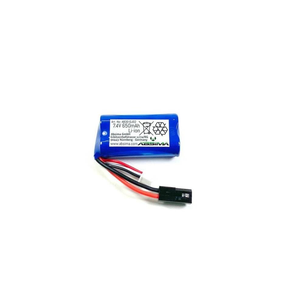 ABSIMA - Batterie RC 7.4 V 650 mAh Li-ion