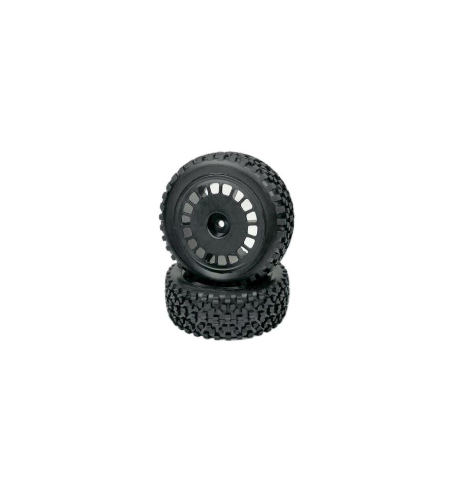 Absima 1:10 Buggy Räderset Maxi Block vorne schwarz (2)