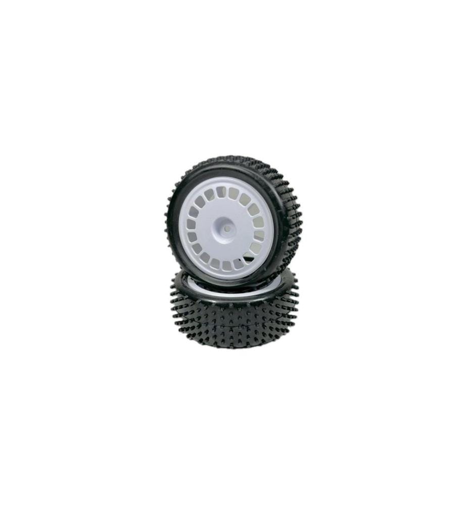 Absima 1:10 Buggy Räderset Mini Pin vorne weiss (2)