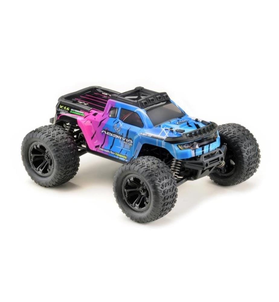 Absima Monster Truck MINI AMT pink/blau, 4WD, RTR, 1:16