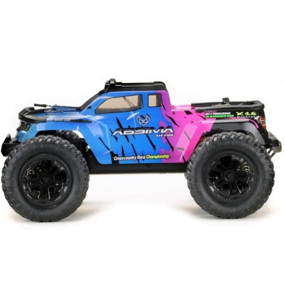 Absima Monster Truck MINI AMT pink/blau, 4WD, RTR, 1:16