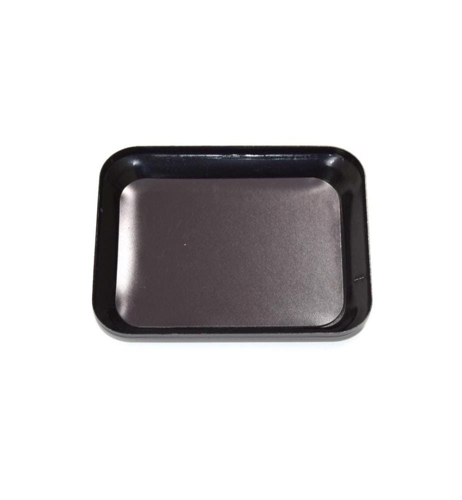 Vaschetta in alluminio Absima con piastra magnetica Nera