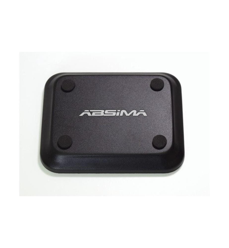 Vaschetta in alluminio Absima con piastra magnetica Nera