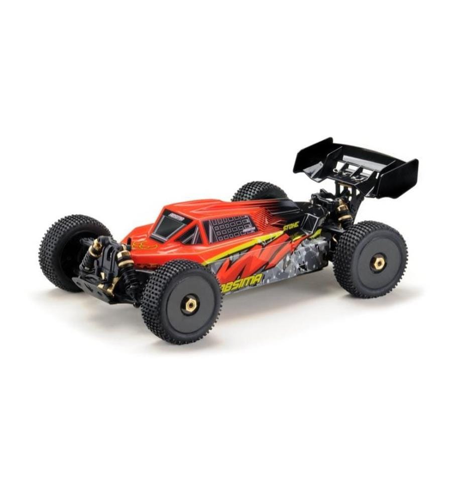 Absima Buggy STOKE V2 rosso, 4WD, ARTR, 1:8