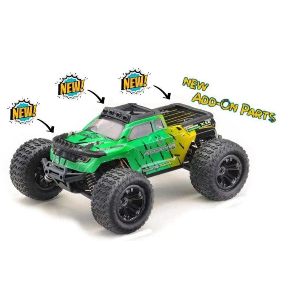 Absima Monster Truck MINI AMT gelb/grün, 4WD, RTR, 1:16