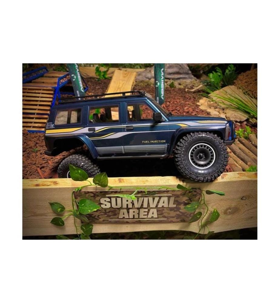 Absima Crawler CR4.4 PATROL blu scuro, 4WD, ARTR, 1:10