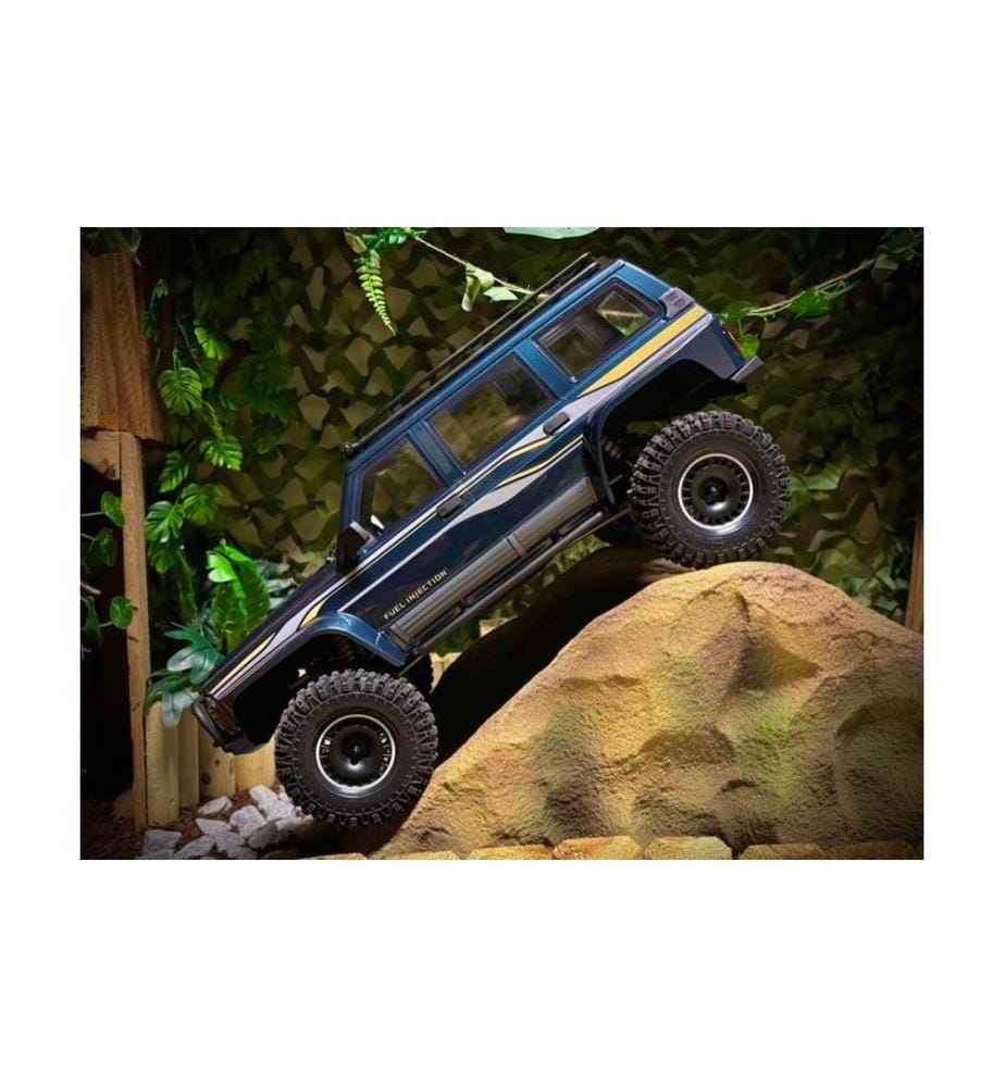 Absima Crawler CR4.4 PATROL blu scuro, 4WD, ARTR, 1:10