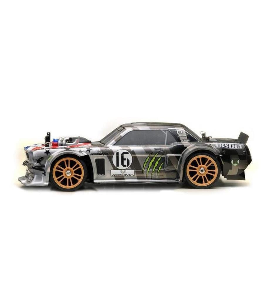 Absima Touring Car FUN MAKER starsn grigio, 4WD, RTR, 1:16