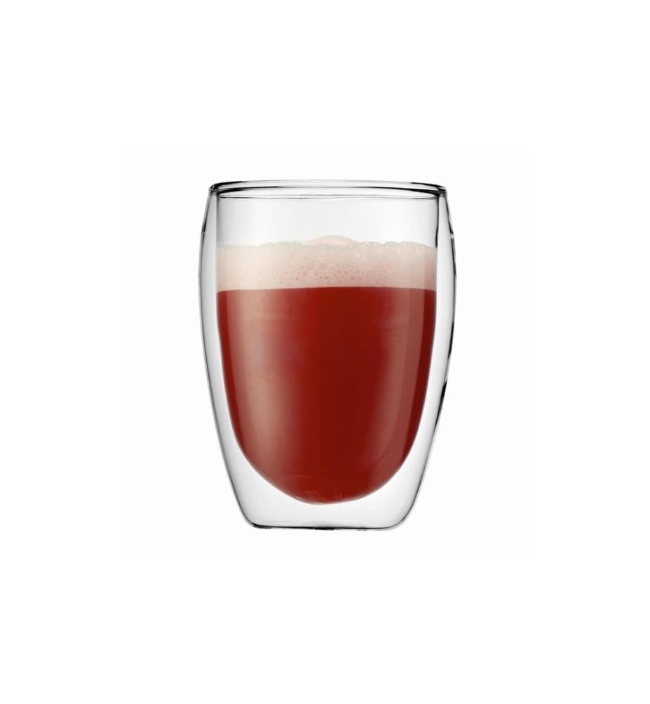 BODUM - Gobelet isotherme Pavina 350 ml, 6 Pièce/s, Transparent
