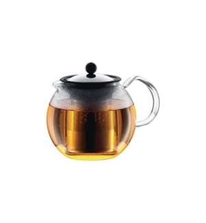 BODUM - Théière Assam  1.5 l, Noir brillant