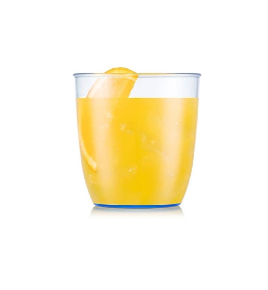 BODUM - Gobelet de plein air Kvadrant 350 ml, bleu, 4 pièces