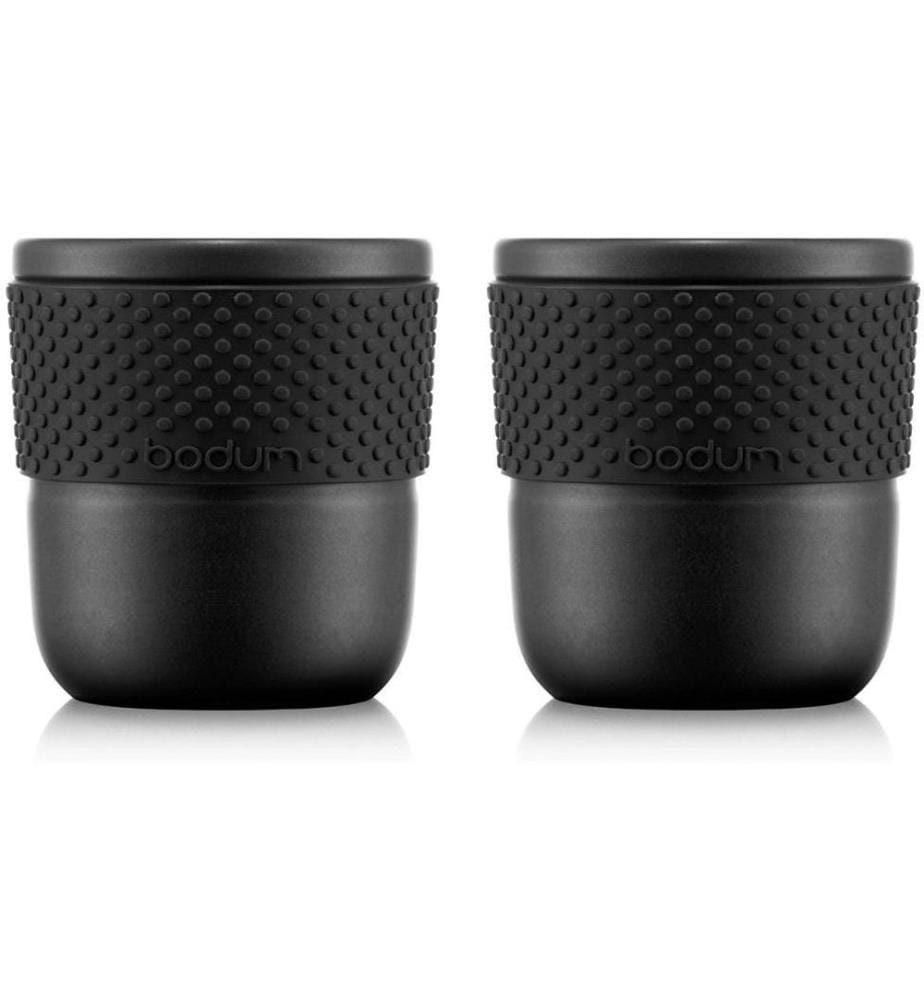 BODUM - Teetasse Assam 2er Set Schwarz, 0.2 l