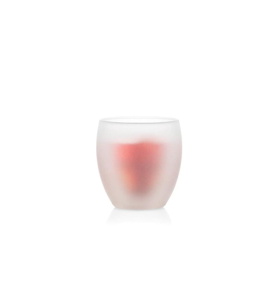 BODUM - Verre Pavina set de 2 Blanc, laiteux, 0.25 l